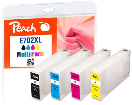 Peach  Multi Pack, compatible avec
 T7025, T7021-T7024 Epson WorkForce Pro WP-4520