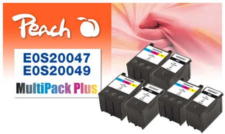 Peach  Multipack Plus, compatible avec Epson Machjet 3000 C