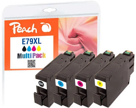Peach  Multi Pack, HY compatible avec
 No. 79XL, C13T79054010 Epson WorkForce Pro WF-4630 DWF