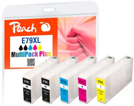 Peach  Multi Pack Plus, HY compatible avec
 No. 79XL, C13T79054010 Epson WorkForce Pro WF-4630 DWF