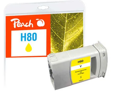 Peach  cartouche d'encre jaune compatible avec HP DesignJet 1055 CM Plus