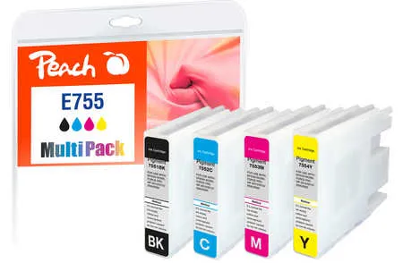 Peach  Multipack XL, compatible avec
 T755XL Epson WorkForce Pro WF-8590 TC