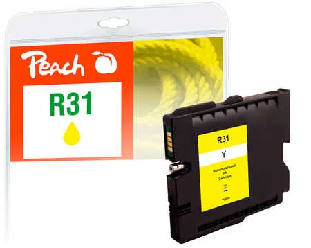Peach  cartouche d'encre jaune compatible avec Ricoh Aficio GX e 3300