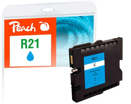 Peach  cartouche d'encre cyan compatible avec Ricoh Aficio GX 5050 n