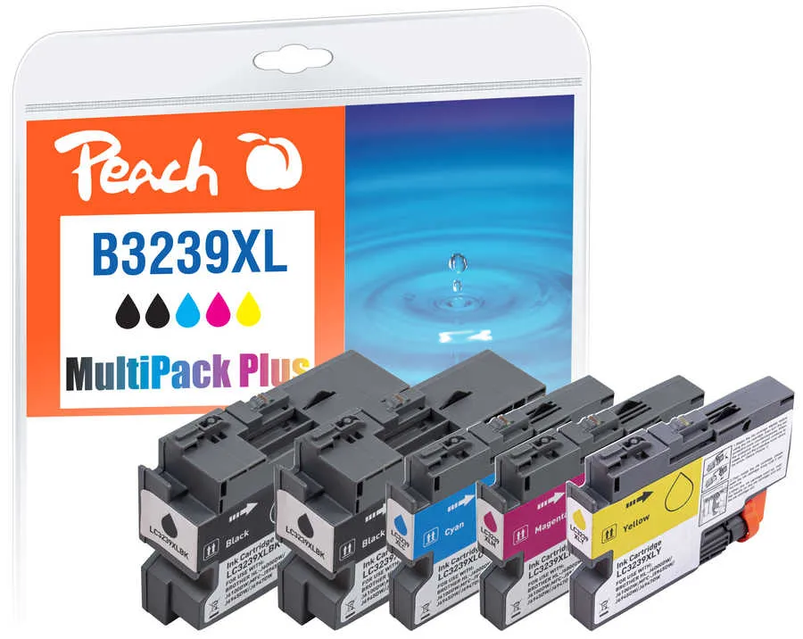Peach Multipack Plus  compatible avec Brother HLJ 6000 DW
