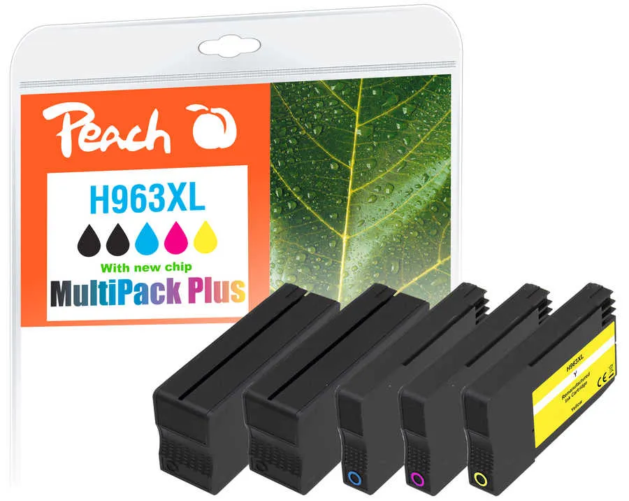 Peach  Combi Pack Plus compatible avec
 No. 963XL HP OfficeJet Pro 9016