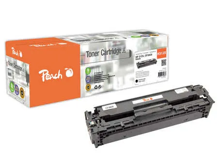 Peach  Toner Module noire, compatible avec
 No. 312X BK, CF380X HP Color LaserJet Pro MFP M 476 dn
