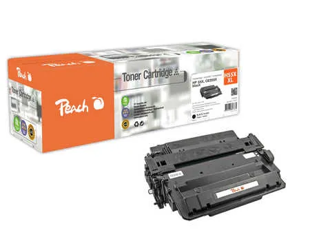 Peach  Toner Module noire, compatible avec
 No. 55XBK, CE255X HP LaserJet Managed MFP M 525 fm