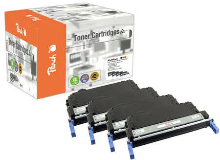 Peach Multipack , compatible avec
 No. 643A HP Color LaserJet 4700 DN
