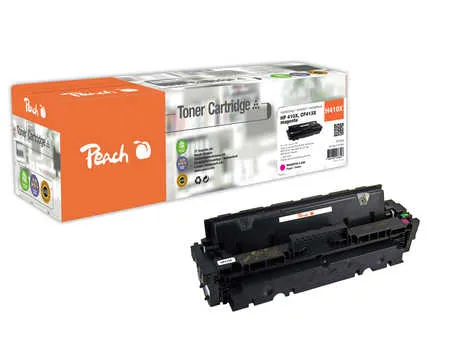 Peach  Toner Module magenta, compatible avec
 No. 410X M, CF413X HP Color LaserJet Pro MFP M 477 fnw