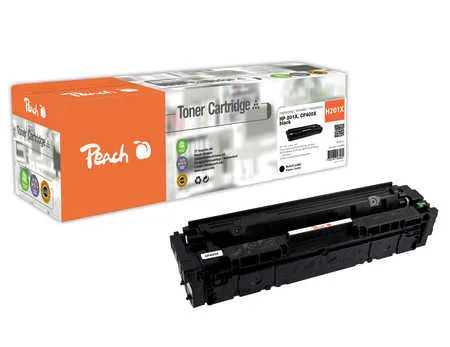 Peach  Toner Module noire, compatible avec
 No. 201X BK, CF400X HP Color LaserJet Pro M 252 n