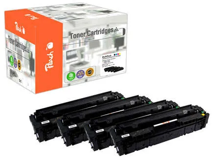 Peach Multipack , compatible avec
 No. 201X, CF400X, CF401X, CF402X, CF403X HP Color LaserJet Pro M 252 n