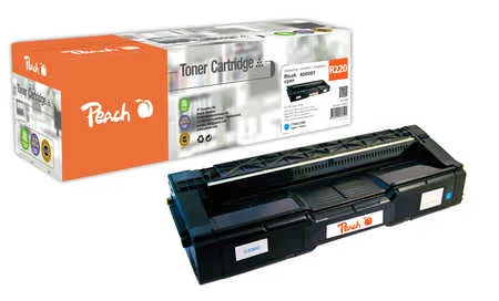 Peach  Toner Module cyan, compatible avec
 406097 Ricoh Aficio SP C 220 Series