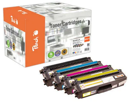 Peach Multipack , compatible avec
 TN-421 Brother HLL 8260 CDW