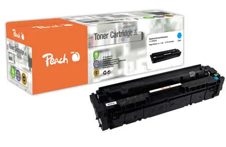 Peach  Cartouche de toner cyan, comapatible avec
 No. 201A C, CF401A HP Color LaserJet Pro M 252 n