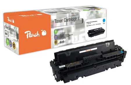 Peach  Cartouche de toner cyan, comapatible avec
 No. 410A C, CF411A HP Color LaserJet Pro MFP M 477 fnw