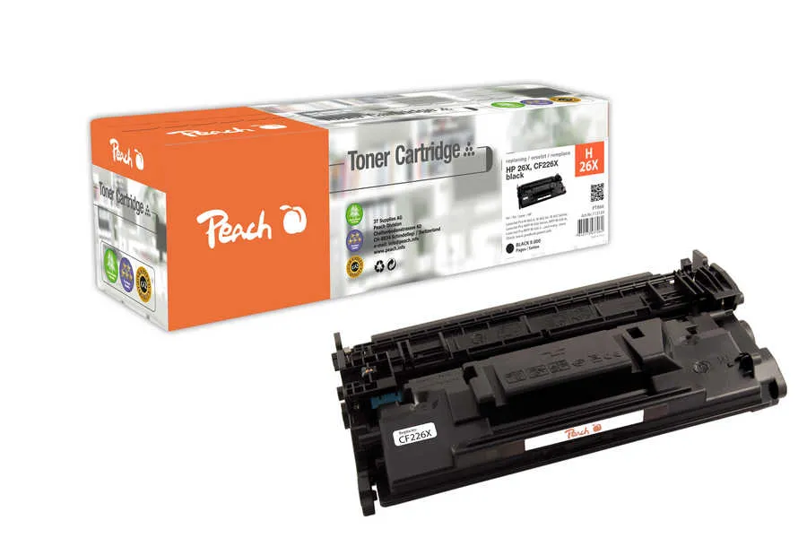 Peach  Toner Module noire, compatible avec
 No. 26A, CF226A HP LaserJet Pro MFP M 426 dn