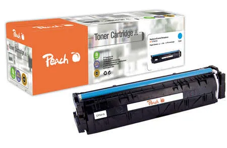 Peach  Cartouche de toner cyan, comapatible avec
 No. 203A C, CF541A HP Color LaserJet Pro M 254 dw