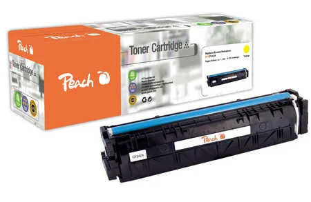 Peach  Cartouche de toner jaune, comapatible avec
 No. 203A Y, CF542A HP Color LaserJet Pro M 254 dw