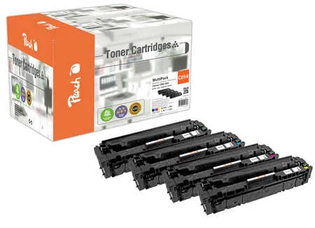 Peach Multipack , compatible avec
 CRG-054, 3024C002, 3023C002, 3022C002, 3021C002 Canon iSENSYS MF 641 Cw