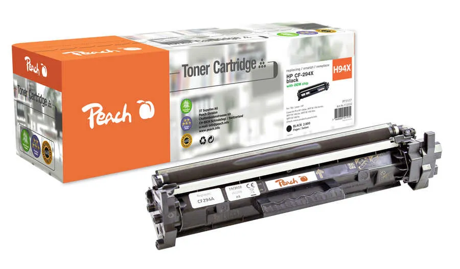 Peach  Toner Module noire, compatible avec
 No. 94A, CF294A HP LaserJet Pro MFP M 149 fw