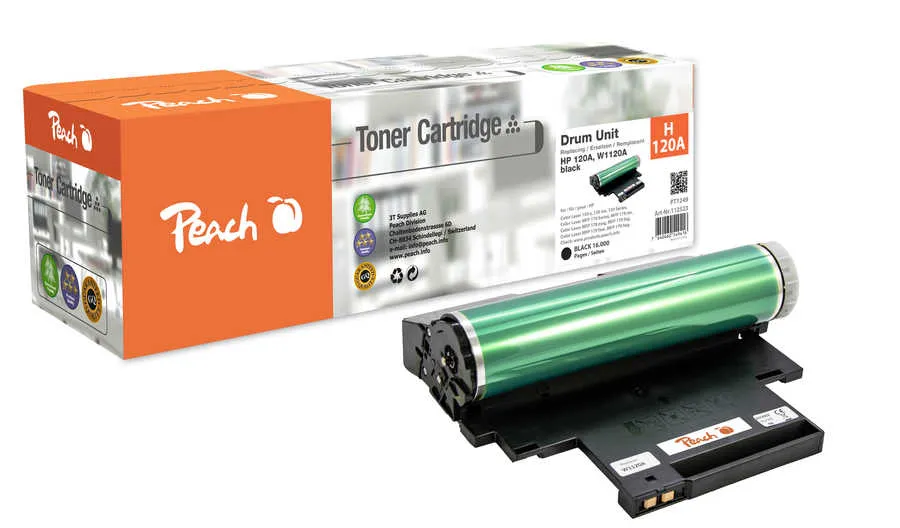Peach Unité tambour , compatible avec
 No. 120A, W1120A HP Color Laser MFP 178 nwg