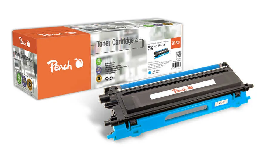 Peach  Toner Module cyan, compatible avec
 TN-130C Brother HL-4070 CDW