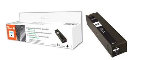 Peach  cartouche d'encre Cartridge noire compatible avec
 No. 980 bk, D8J10A HP OfficeJet Enterprise Color Flow X 585 z MFP