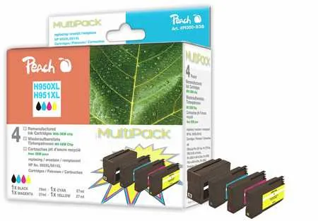 Peach  Combi Pack compatible avec
 No. 950XL, No. 951XL, C2P43A HP OfficeJet Pro 251 dw