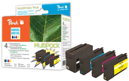 Peach  Combi Pack compatible avec
 No. 950, No. 951, CN049A, CN050A, CN051A, CN052A HP OfficeJet Pro 251 dw