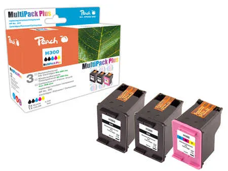 Peach  Multipack Plus, compatible avec
 No. 300, SD518AE HP DeskJet F 4213
