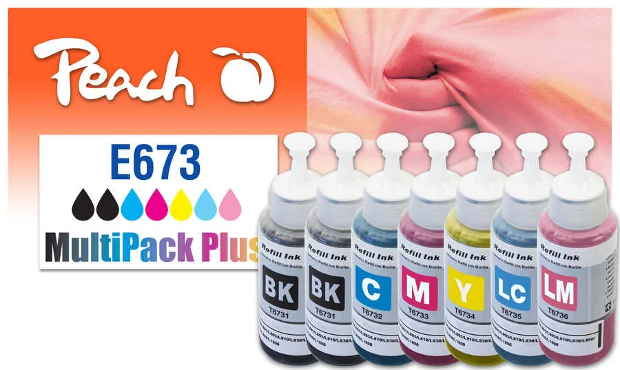 Peach Multipack Plus  compatible avec Epson EcoTank L 810