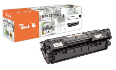 Peach  Toner Module noire, compatible avec
 No. 12A BK, Q2612A, CRG-703, EP-703 Canon LBP-2900