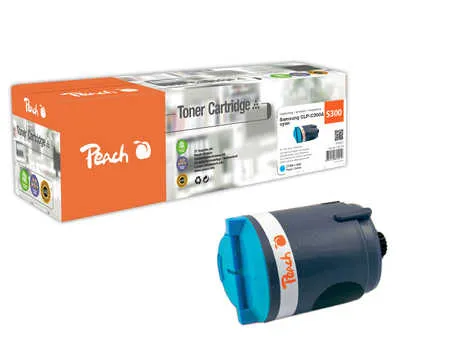 Peach  Toner Module cyan, compatible avec
 CLP-C300A/ELS Samsung CLX-3160 FN