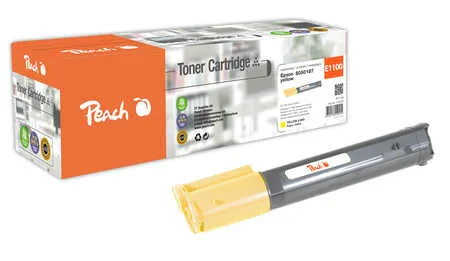 Peach  Toner Module jaune, compatible avec
 S050187, C13S050187 Epson Aculaser CX 11 NFC