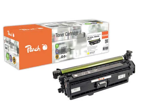 Peach  Toner Module jaune, compatible avec
 No. 504A Y, CE252A HP Color LaserJet CM 3530 FS MFP