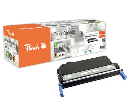 Peach  Toner Module cyan, compatible avec
 No. 502A C, Q6471A HP Color LaserJet 3600 DN
