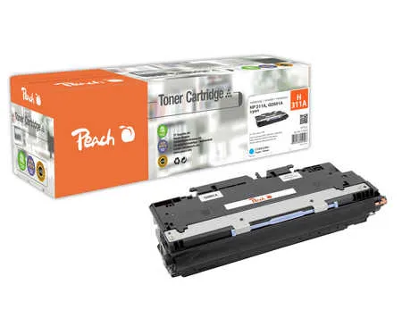 Peach  Toner Module cyan, compatible avec
 No. 311A C, Q2681A HP Color LaserJet 3700