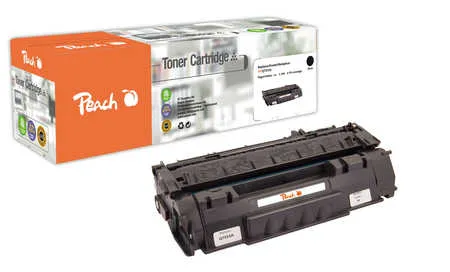 Peach  Toner Module noire, compatible avec
 No. 53A BK, Q7553A HP LaserJet P 2015 Series