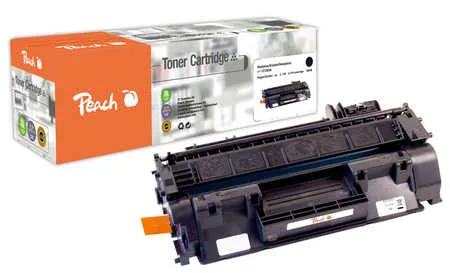 Peach  Toner Module noire, compatible avec
 No. 80A BK, CF280A HP LaserJet Pro 400 M 401 dwe