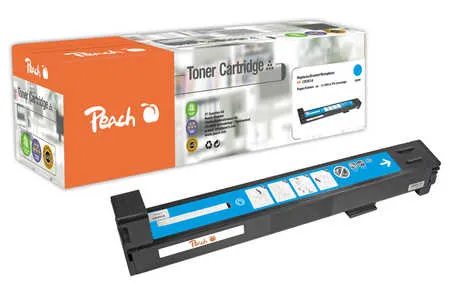 Peach  Toner Module cyan, compatible avec
 No. 824A C, CB381A HP Color LaserJet CM 6030 F MFP