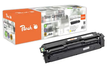 Peach  Toner Module jaune, compatible avec
 CLT-Y504S/ELS, SU502A Samsung Xpress C 1800 Series