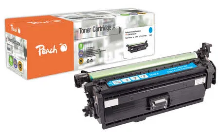 Peach  Toner Module cyan, compatible avec
 No. 507A C, CE401A HP Color LaserJet Managed MFP M 575 dnm