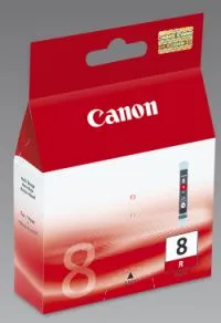 Original Cartouche d'encre rouge originale
 CLI-8r, 0626B001 Canon Pixma Pro 9000 Series