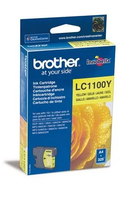 Original Cartouche d'encre jaune originale
 LC-1100Y Brother DCP-380 Series