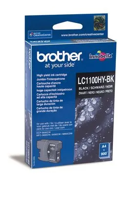 Original Cartouche d'encre noire originale, grande capacité
 LC-1100HYBK Brother MFC-6490 CW
