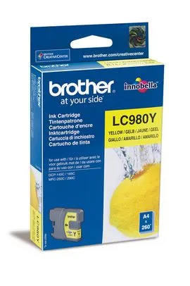 Original Cartouche d'encre jaune originale
 LC-980Y Brother DCP-370 Series