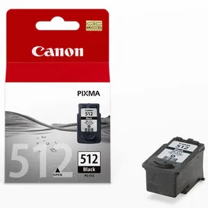 Original Cartouche d'encre noire originale, grande capacité
 PG-512BK, 2969B001 Canon Pixma MP 240