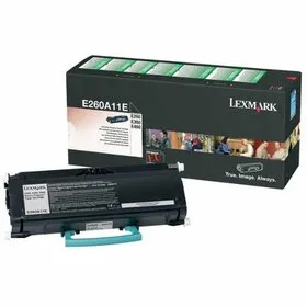 Original Cartouche de toner noir originale
 E260A11E Lexmark E 360