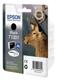 Original Cartouche d'encre noire originale Epson WorkForce 630